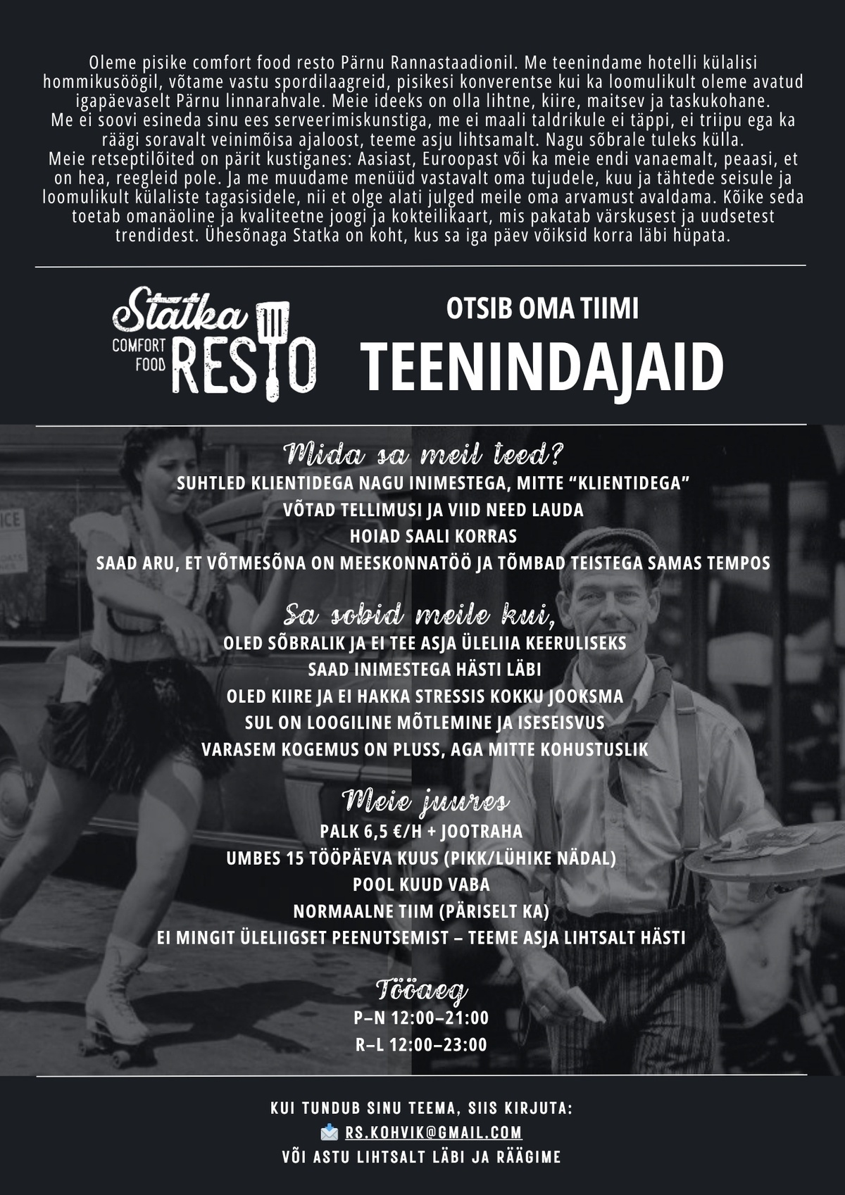 StatkaResto Teenindaja