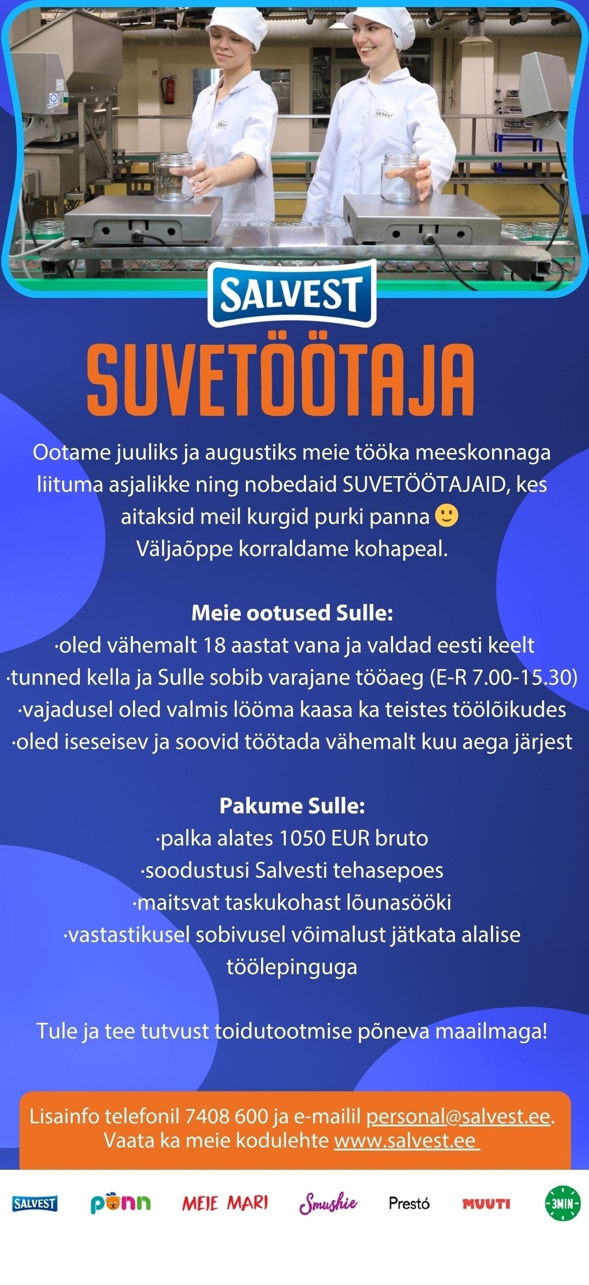 Salvest AS Suvetöötaja