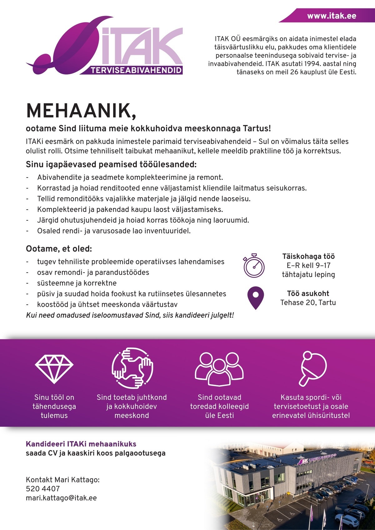 ITAK OÜ Mehaanik (Tartu)