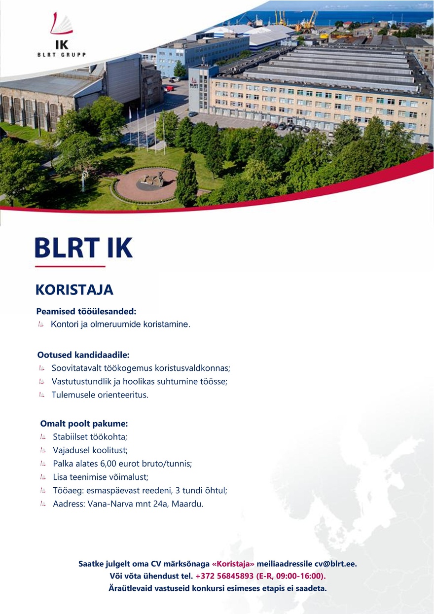BLRT IK Koristaja