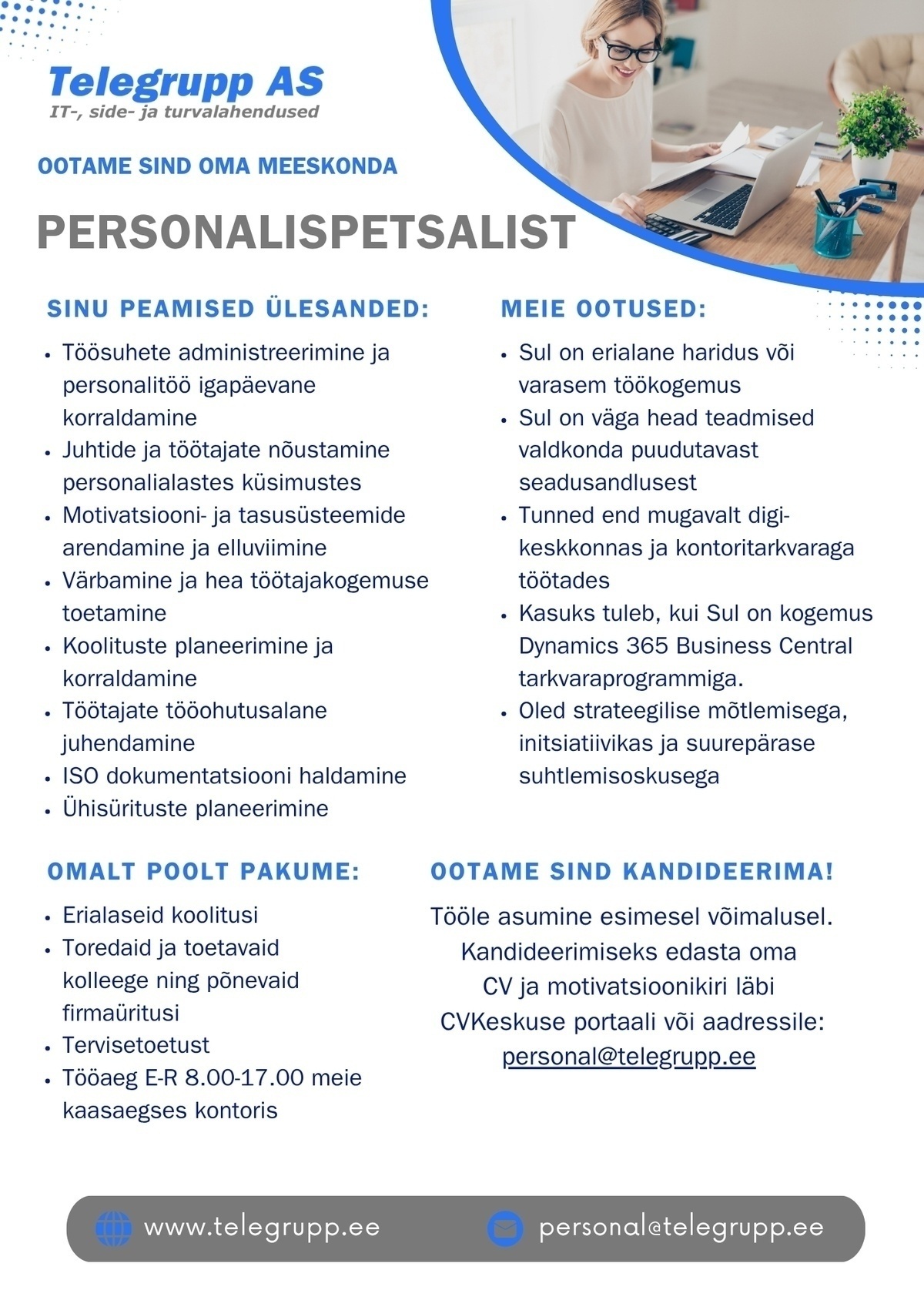 Telegrupp AS Personalispetsialist
