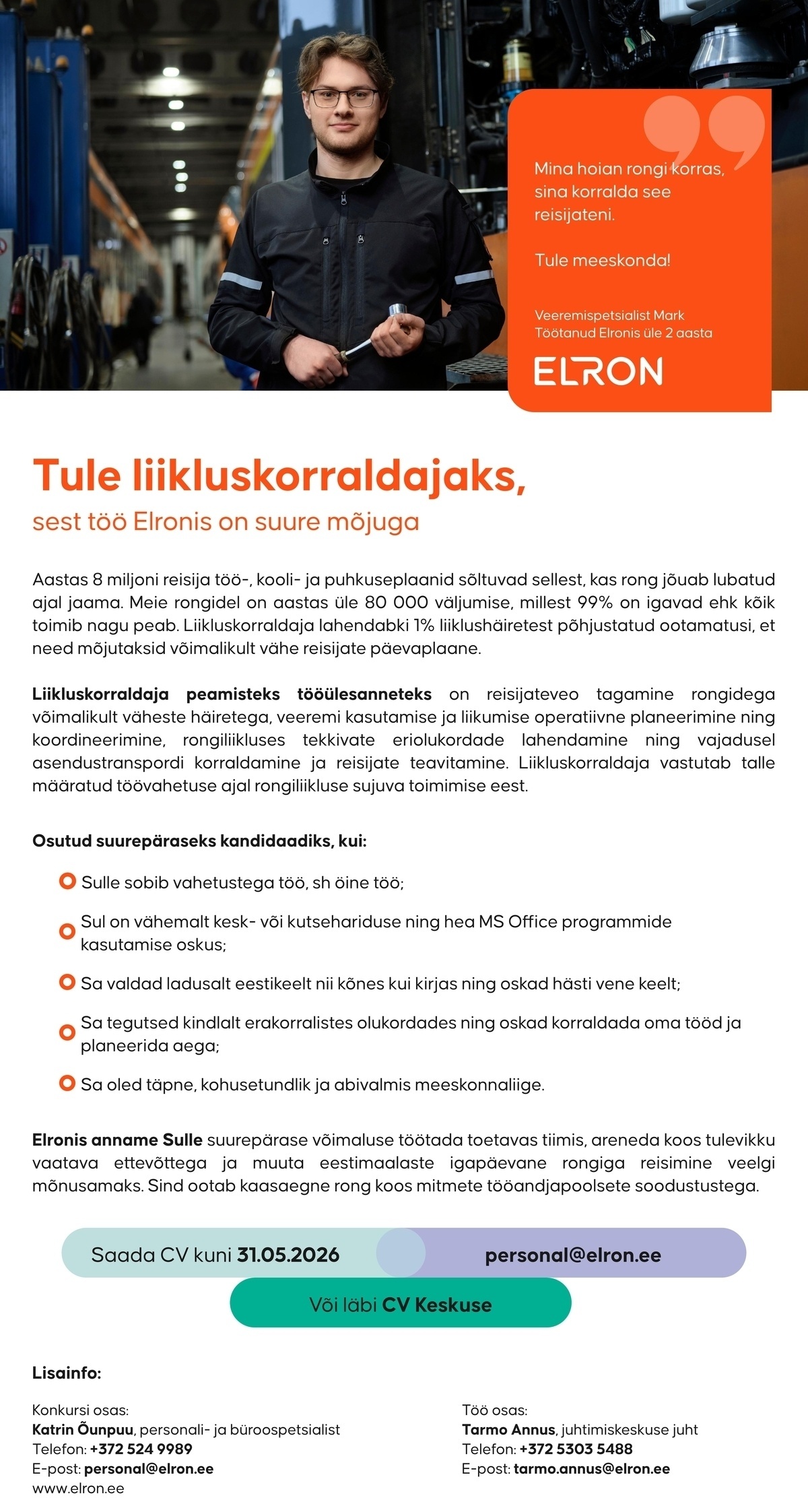AS Eesti Liinirongid Liikluskorraldaja