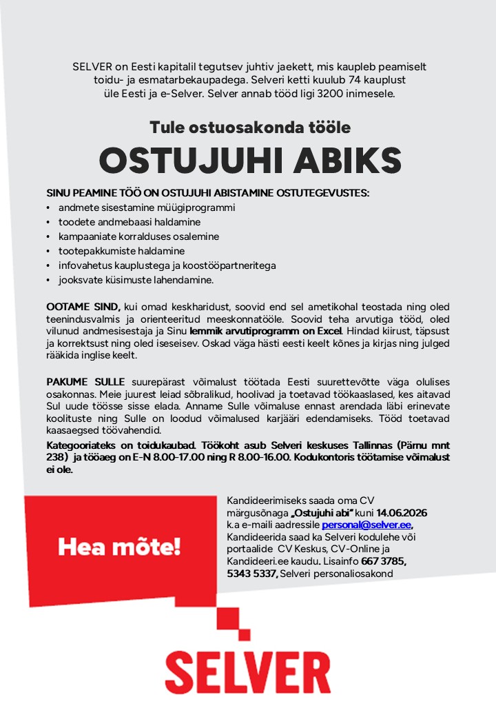 Selver OSTUJUHI ABI