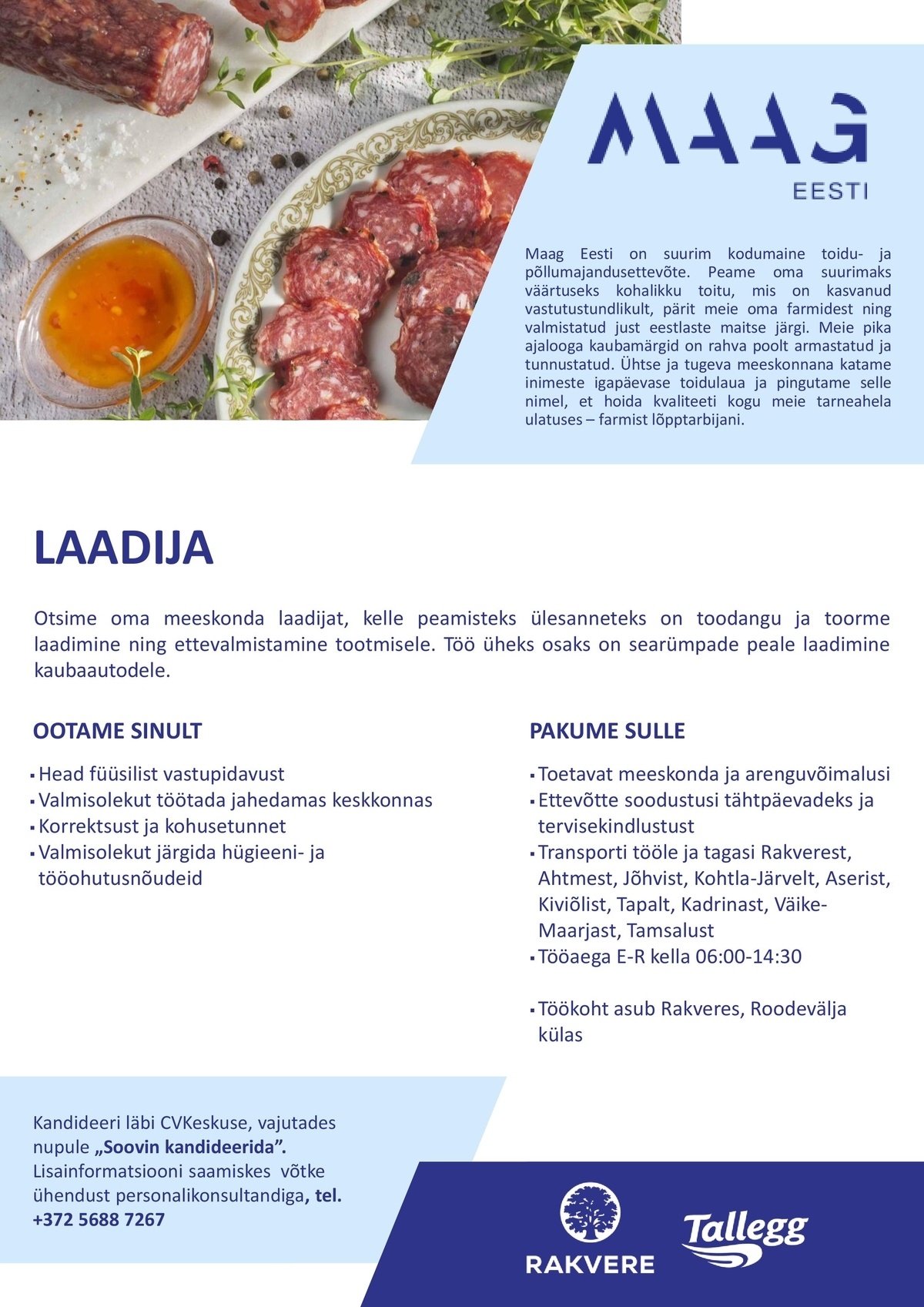 Maag Eesti AS Laadija