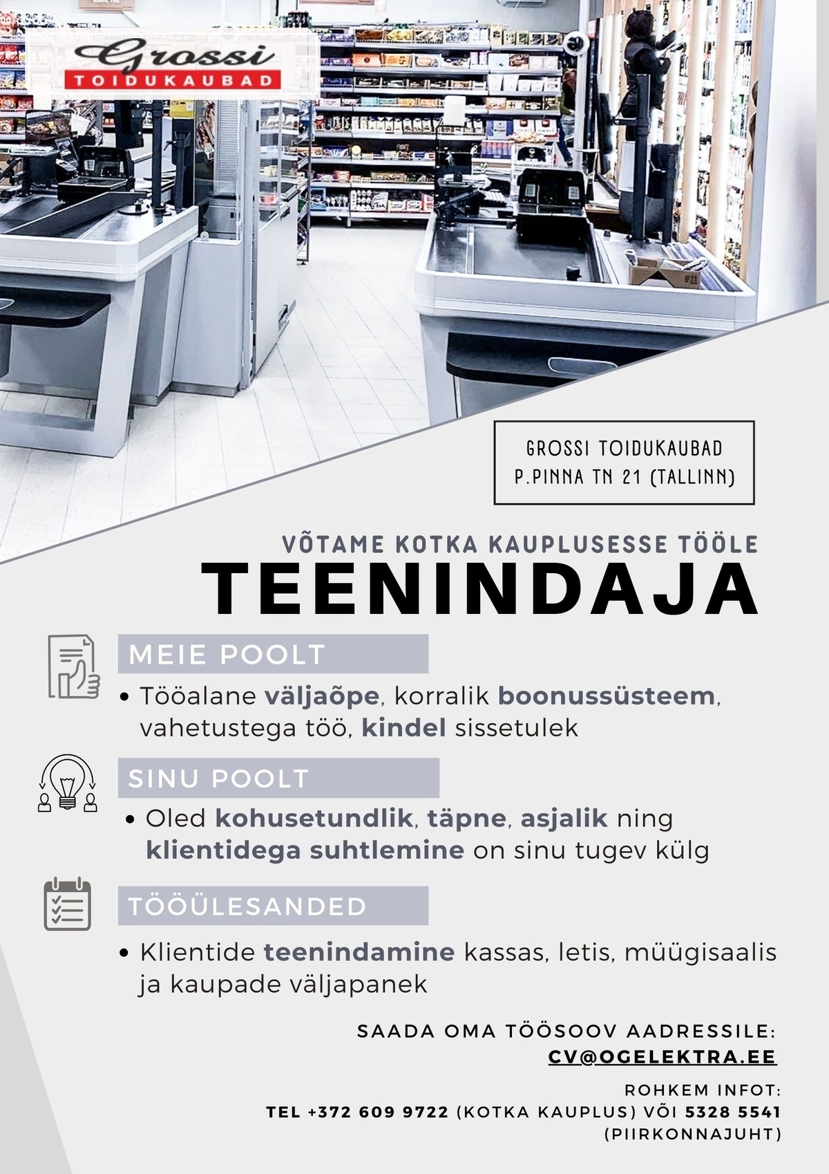 OG Elektra AS Teenindaja (Kotka)