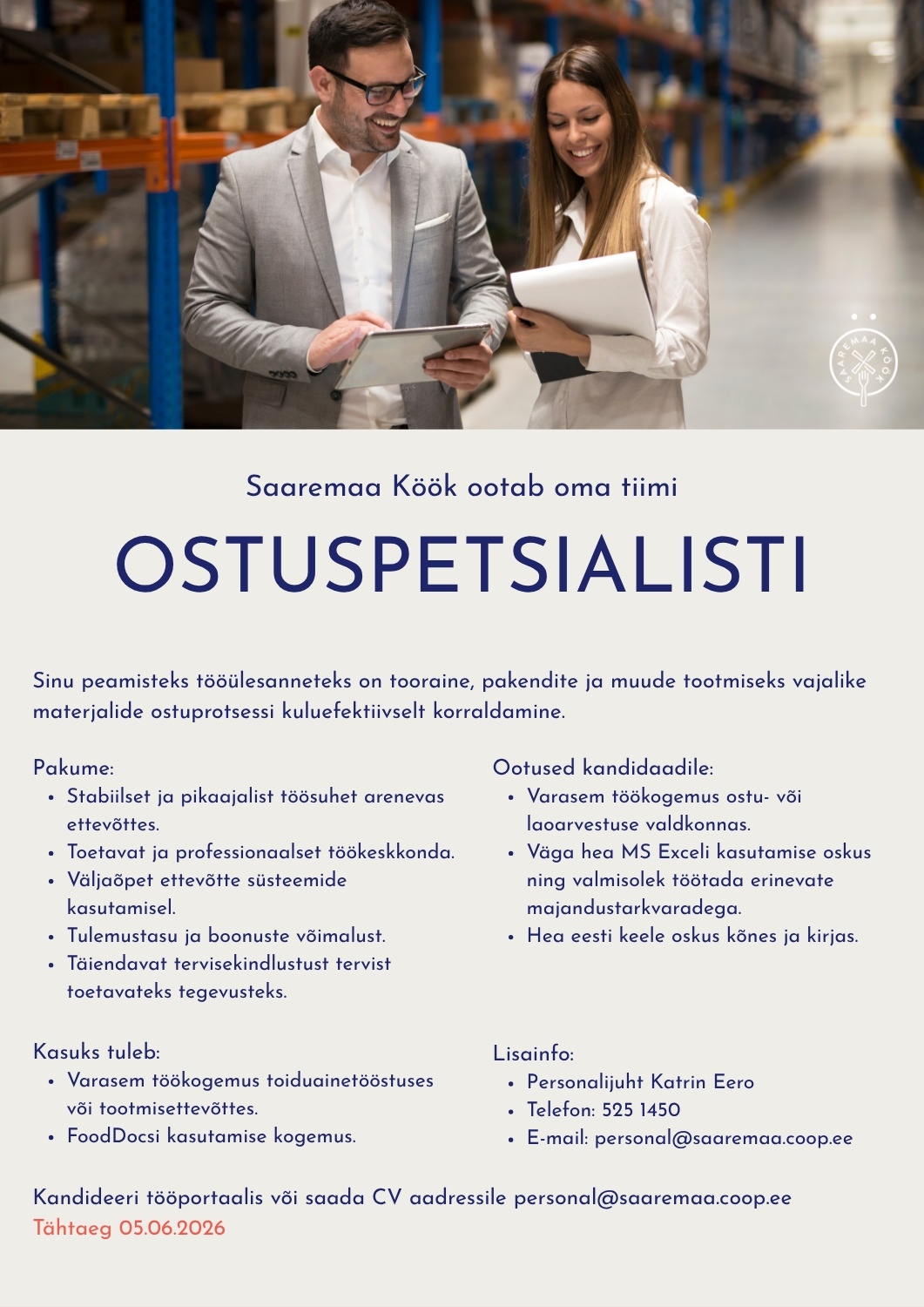 Saaremaa Tarbijate Ühistu Ostuspetsialist (Saaremaa Köök)