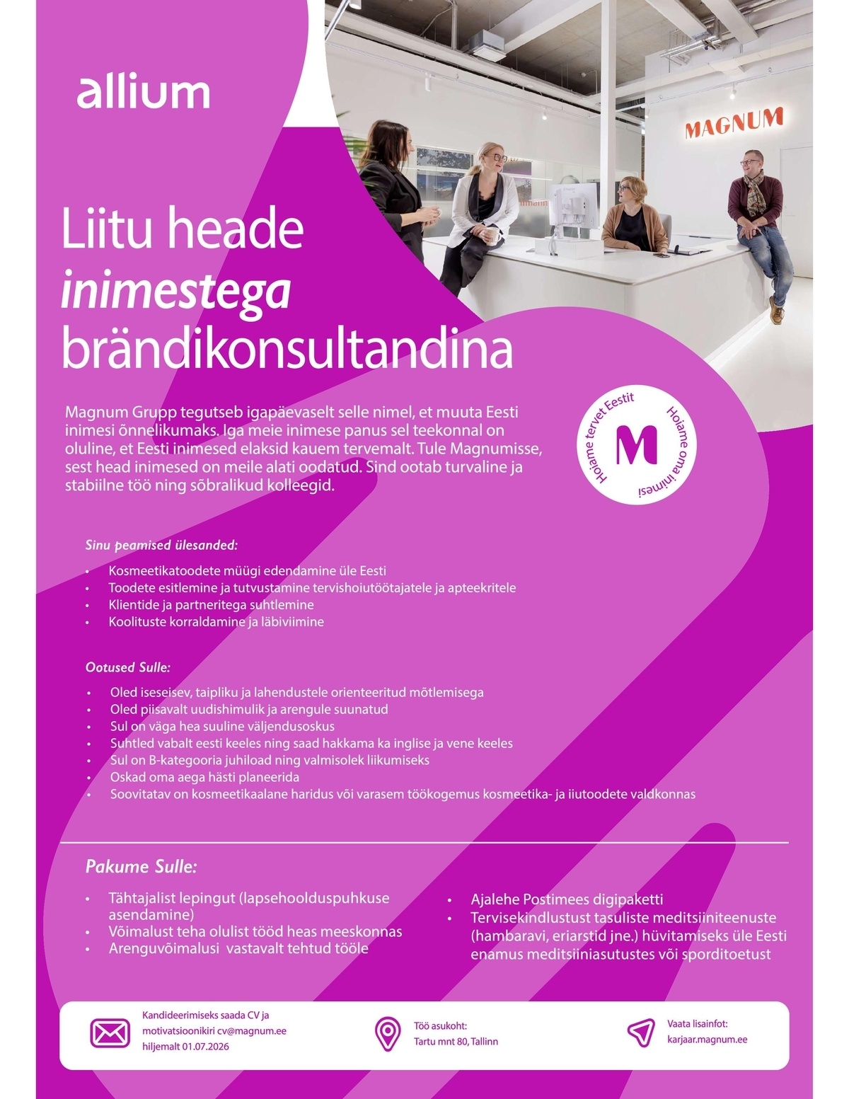 Allium UPI OÜ Brändikonsultant