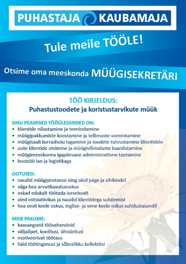 AS Ebeta Müügisekretär