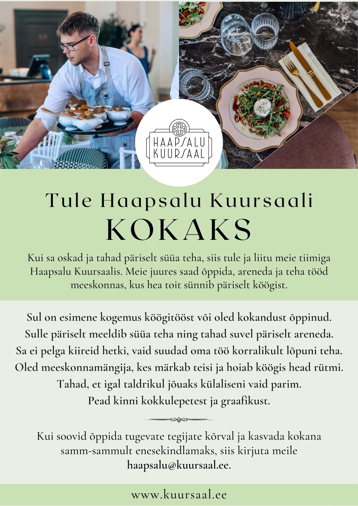 Haapsalu Kuursaal KOKK Haapsalu Kuursaali