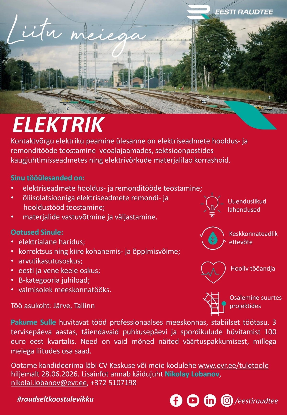 Eesti Raudtee AS Elektrik