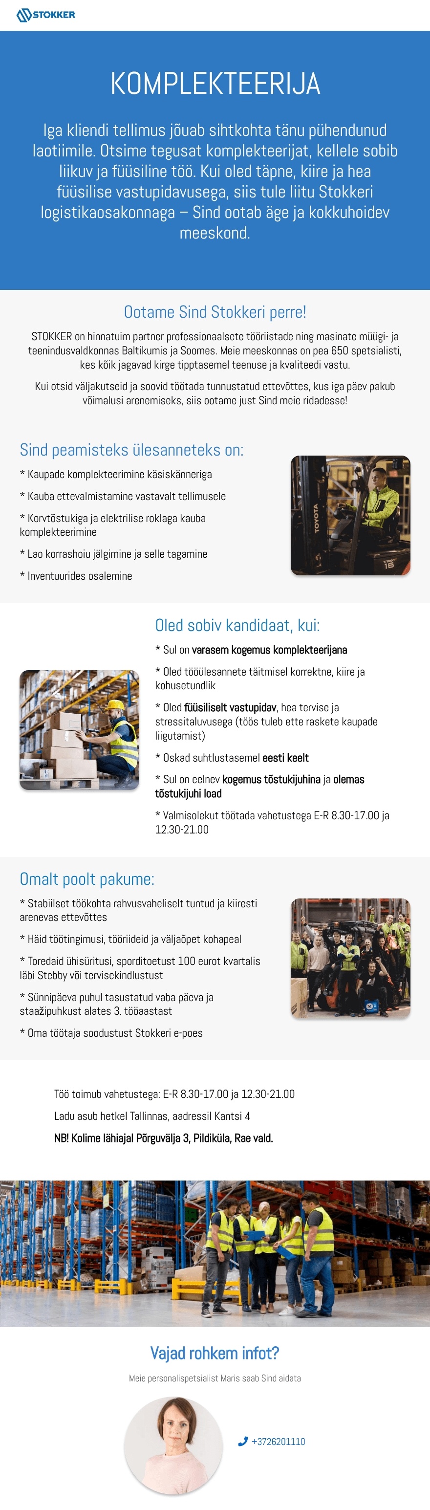 AS Stokker Komplekteerija