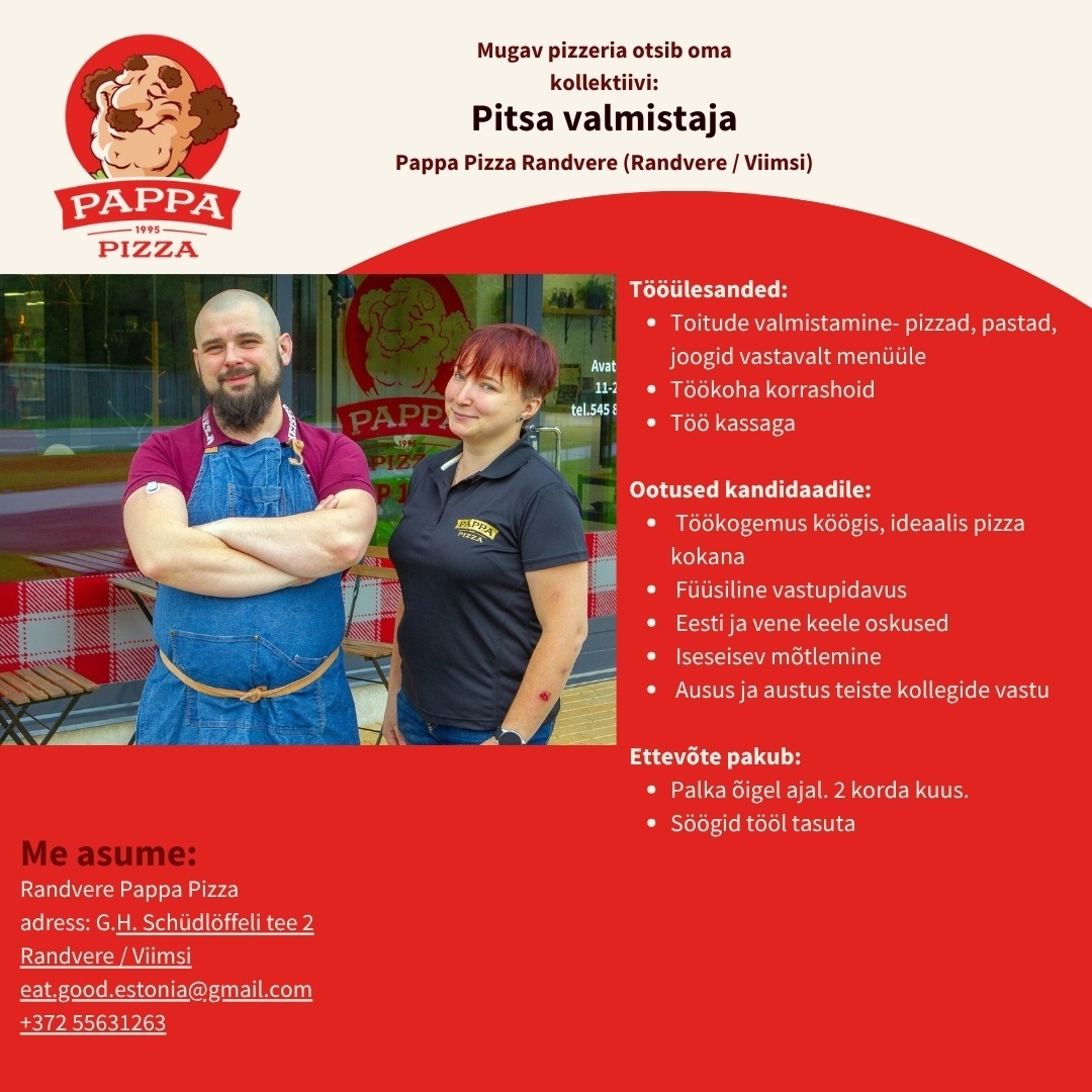 OÜ EatGood Pitsavalmistaja