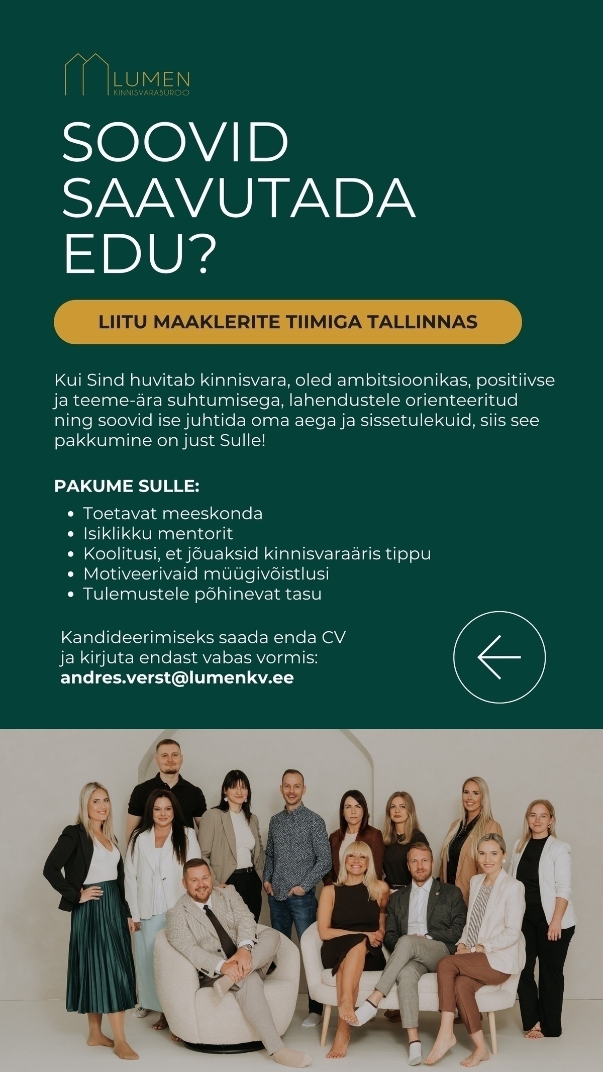 Lumen OÜ Kinnisvaramaakler