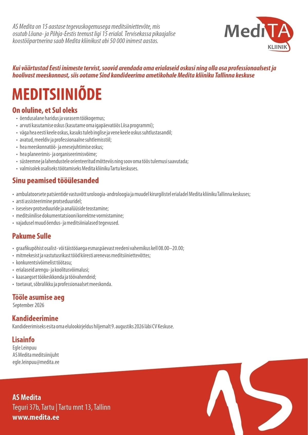 AS Medita Meditsiiniõde