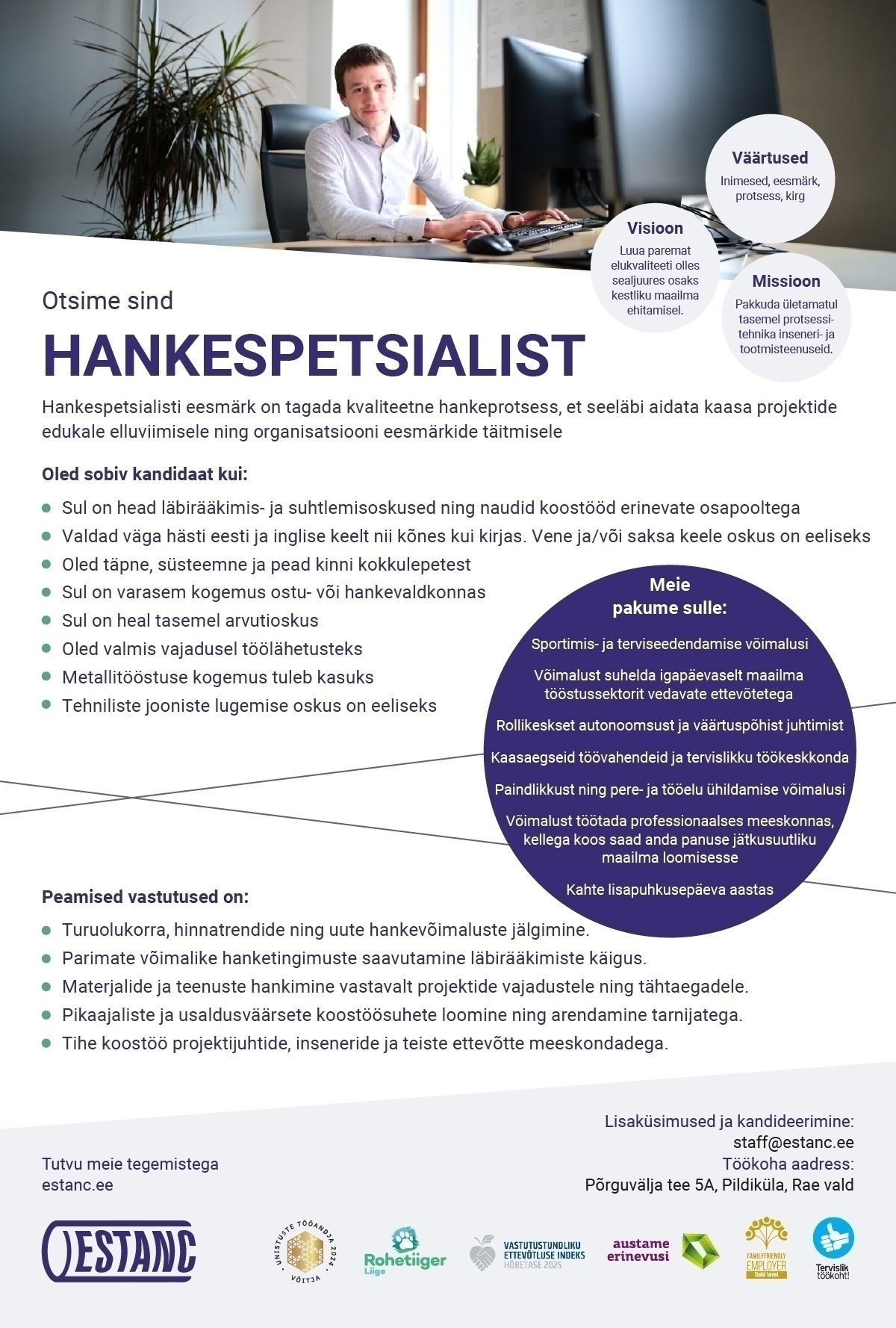 Estanc AS Hankespetsialist