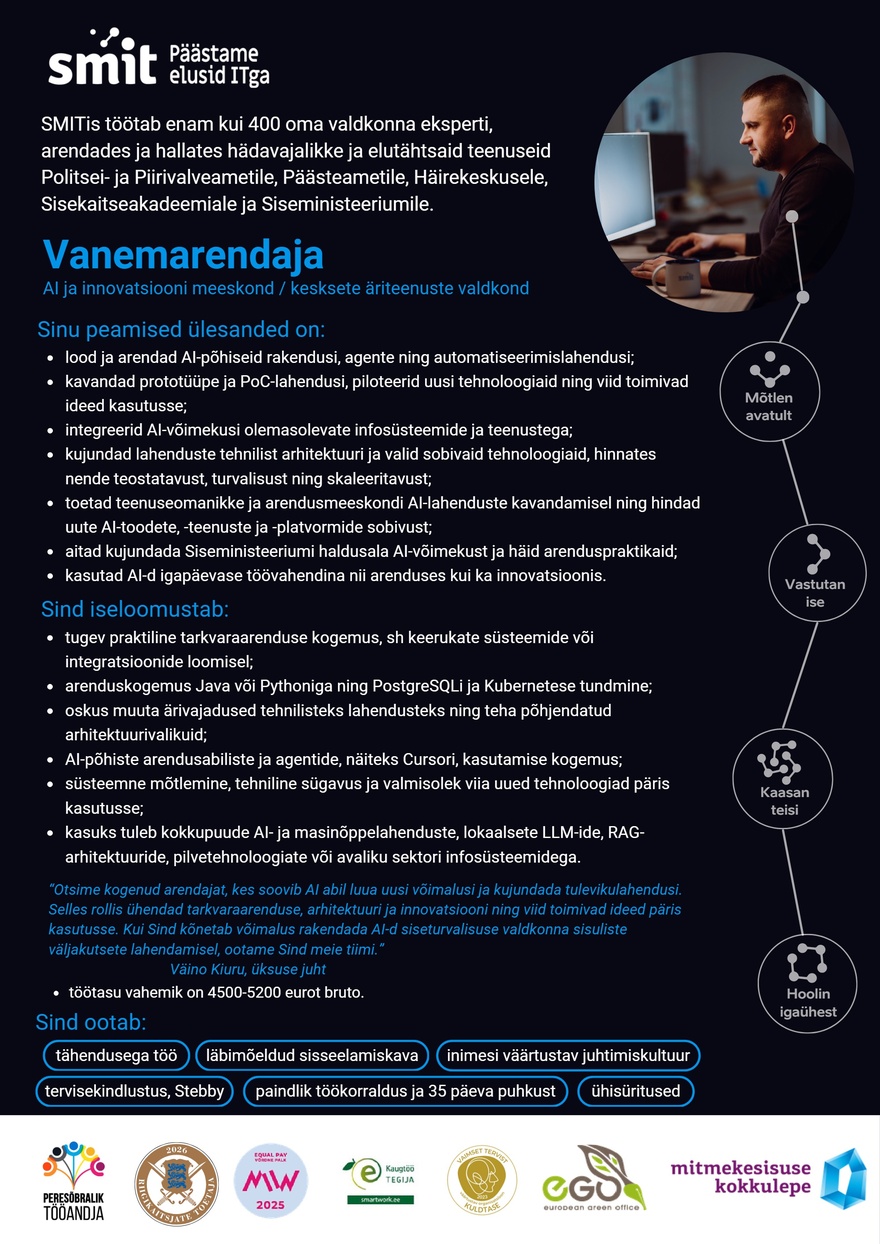 Siseministeeriumi infotehnoloogia- ja arenduskeskus Vanemarendaja