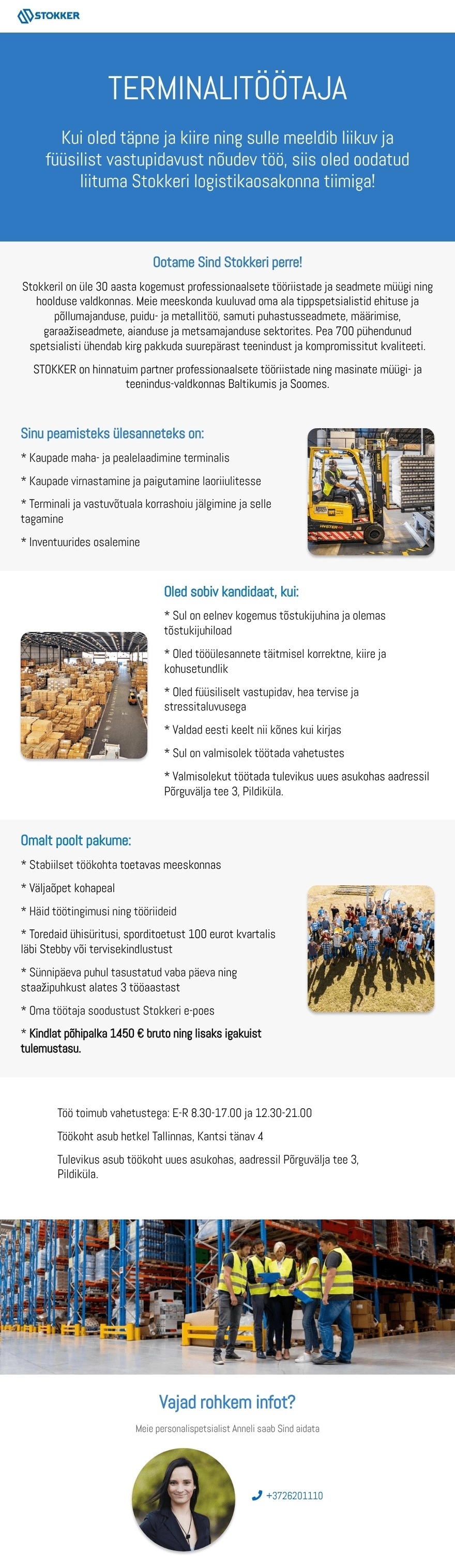AS Stokker Terminalitöötaja