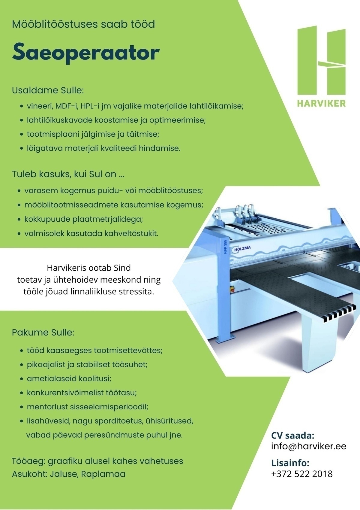 Harviker OÜ Saeoperaator