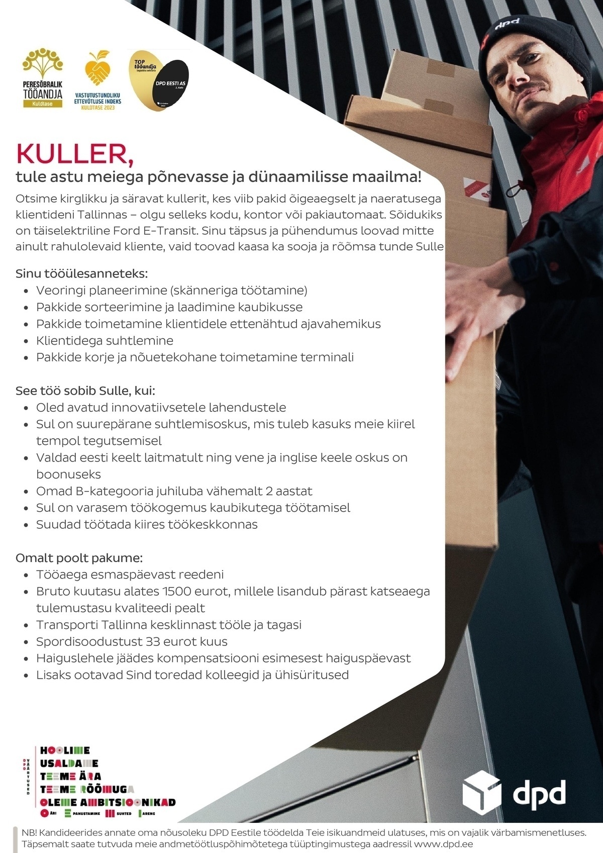 DPD Eesti AS Kuller