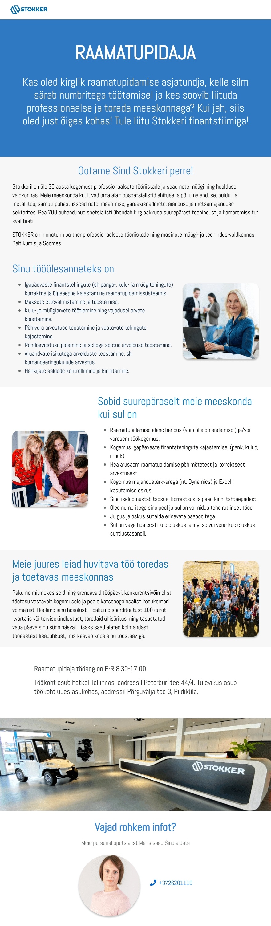 AS Stokker Raamatupidaja