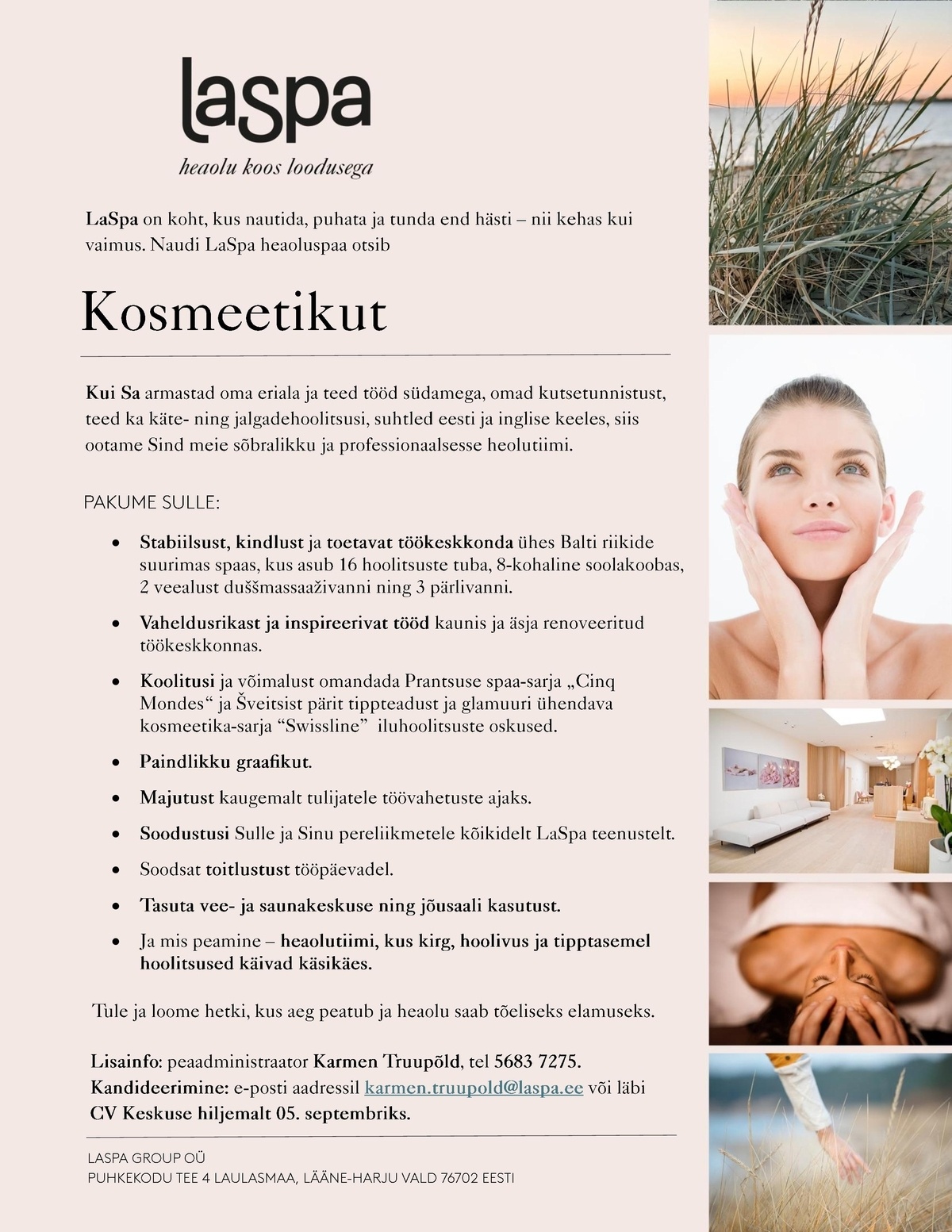LaSpa Group OÜ Kosmeetik