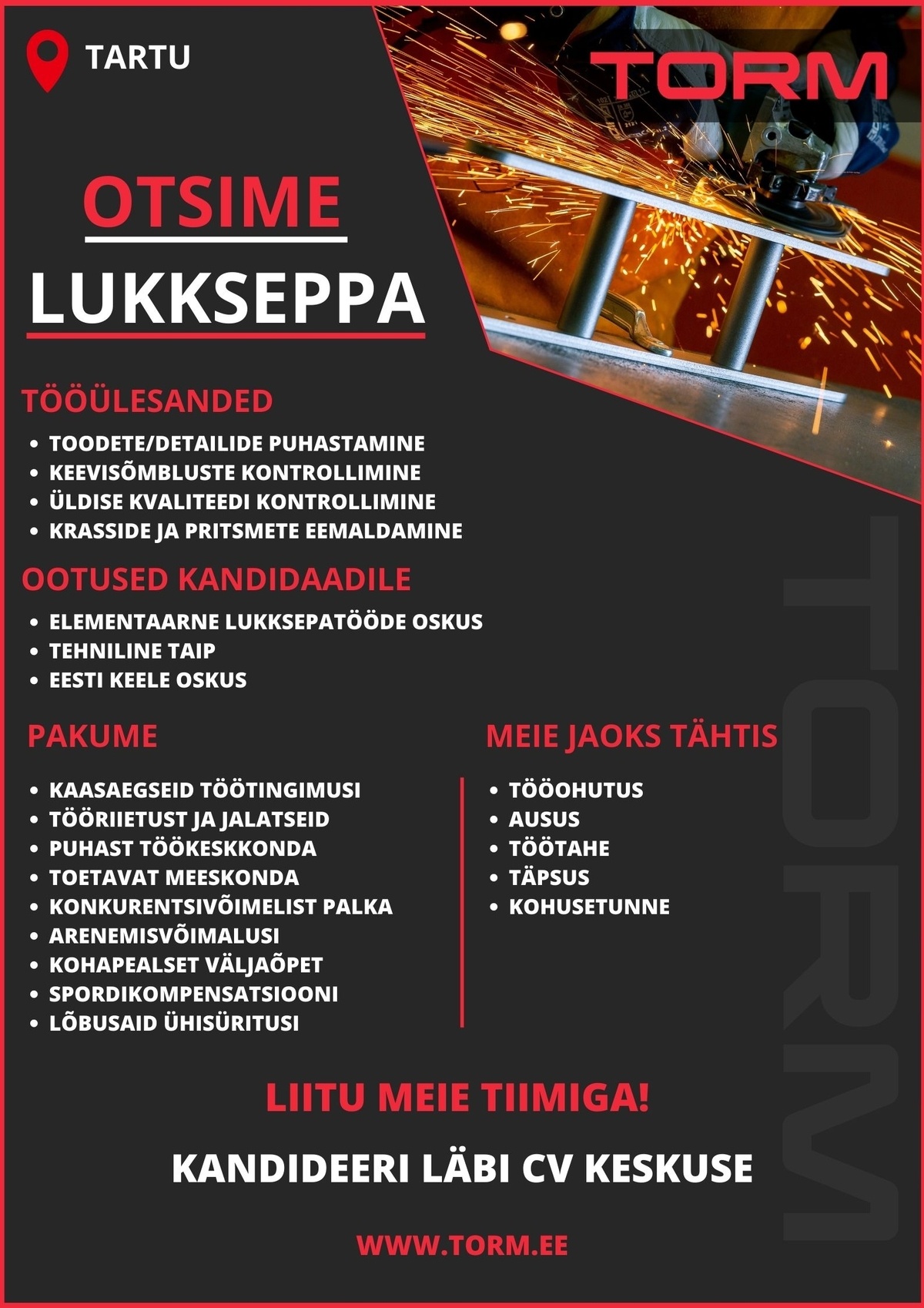 Torm Metall OÜ Lukksepp