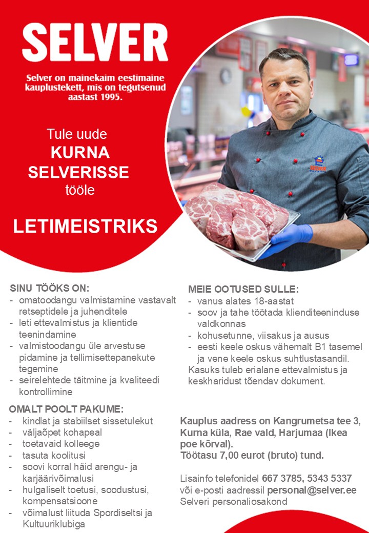 Selver Letimeister Kurna Selveris