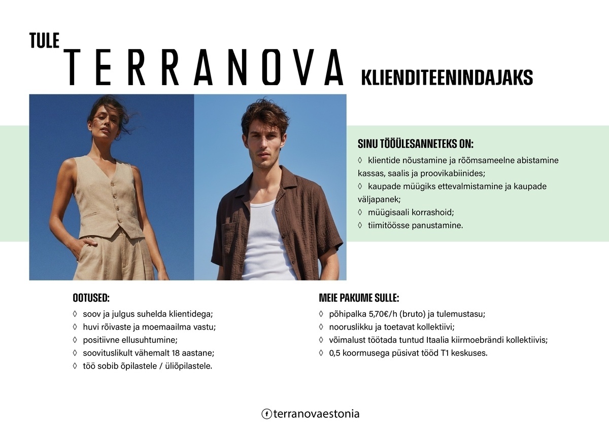 E.N.Co Retail OÜ Klienditeenindaja