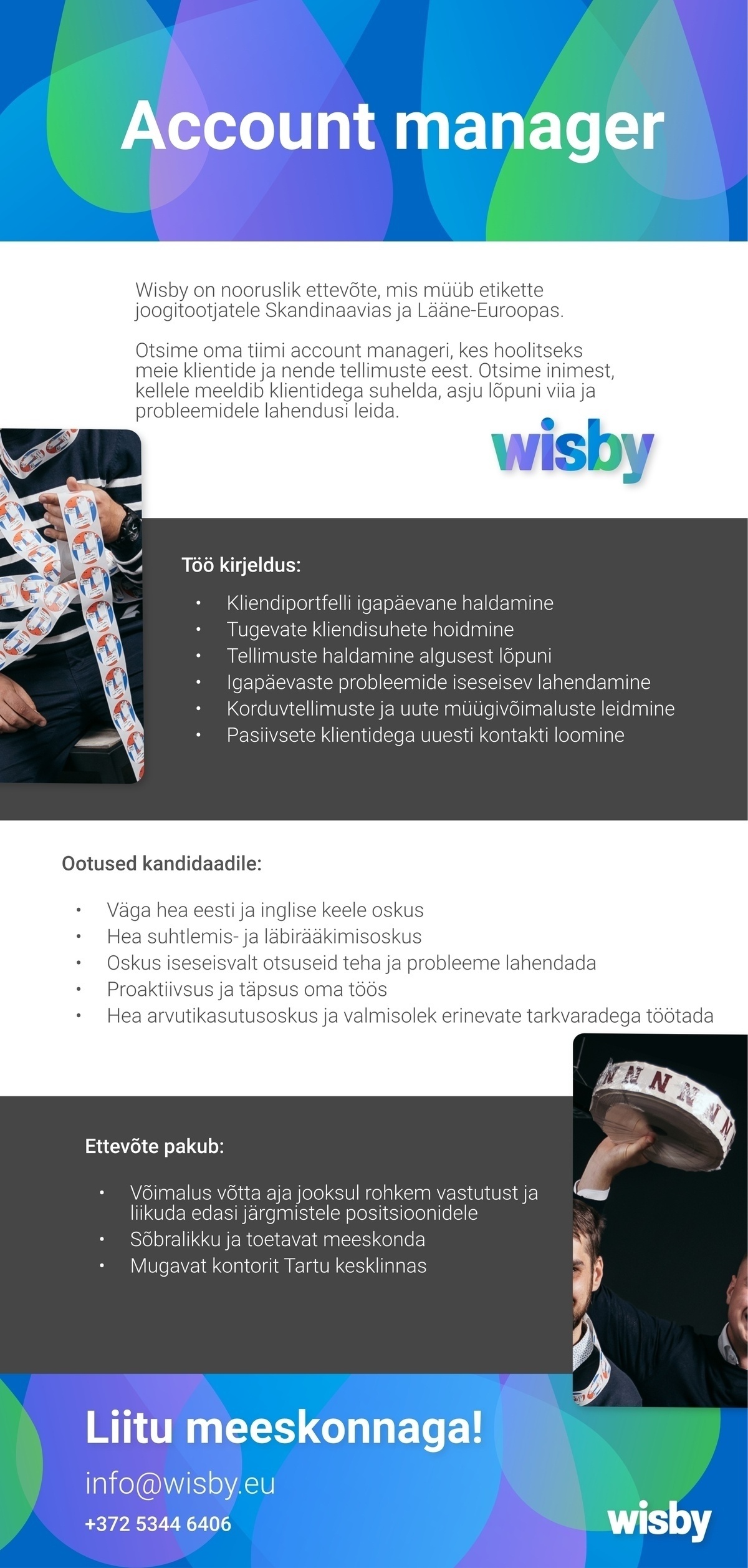 BIDE TECHNOLOGY OÜ Kliendihaldur