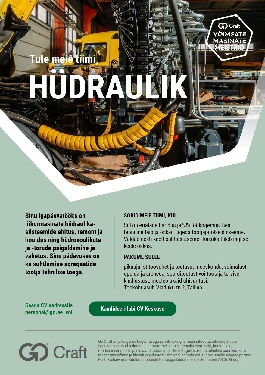 OÜ GoCraft Hüdraulik