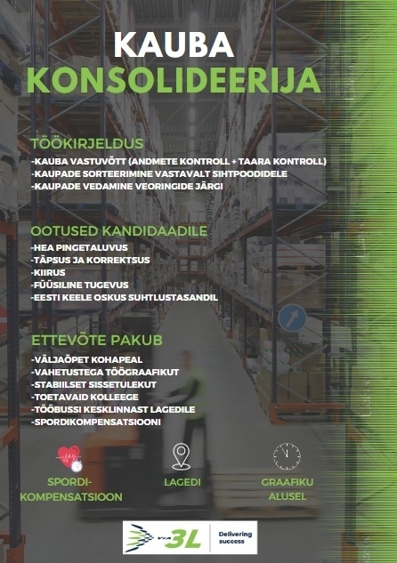 Via 3L OÜ Kauba konsolideerija