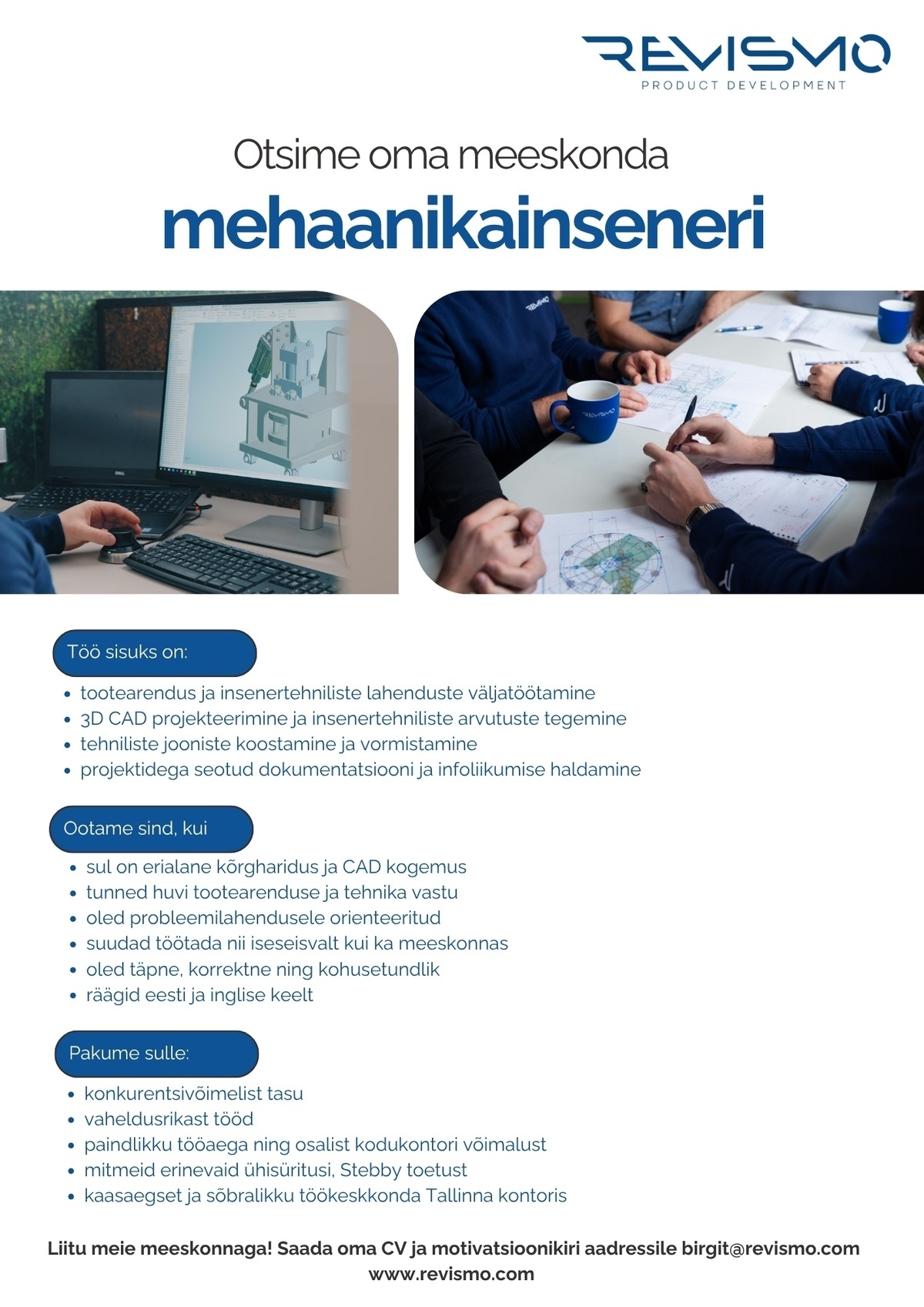 Revismo OÜ Mehaanikainsener