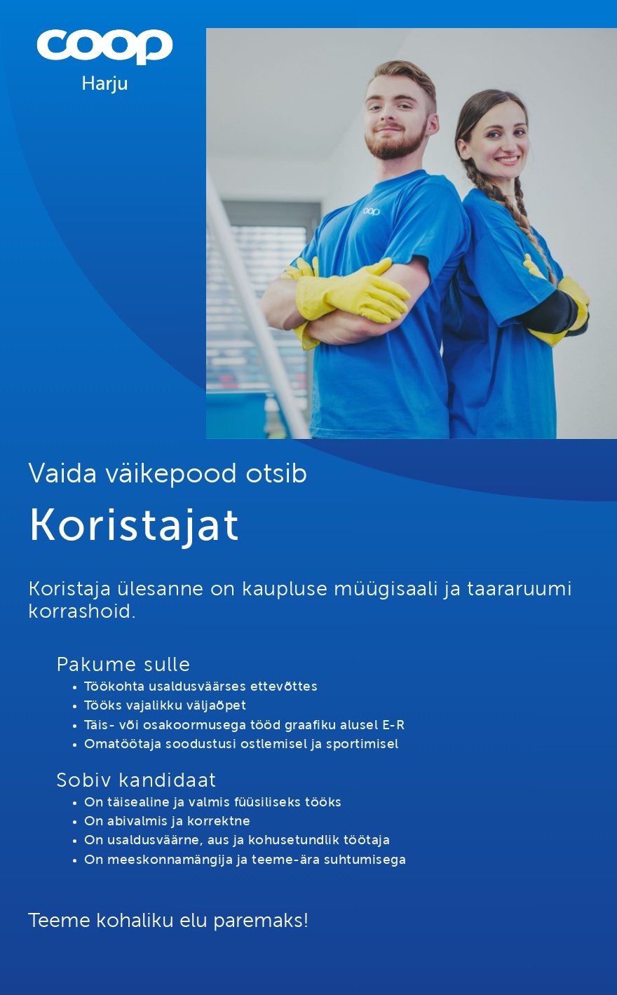Harju Tarbijate Ühistu Koristaja Vaida Konsum (Coop Harju)