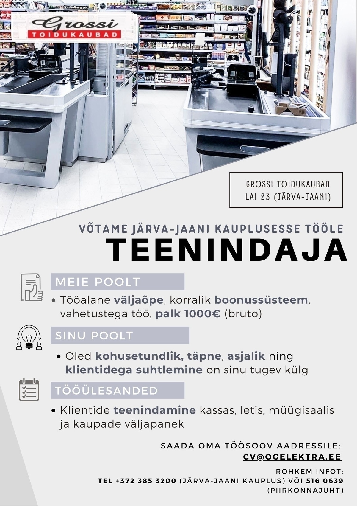 OG Elektra AS Teenindaja (Järva-Jaani)