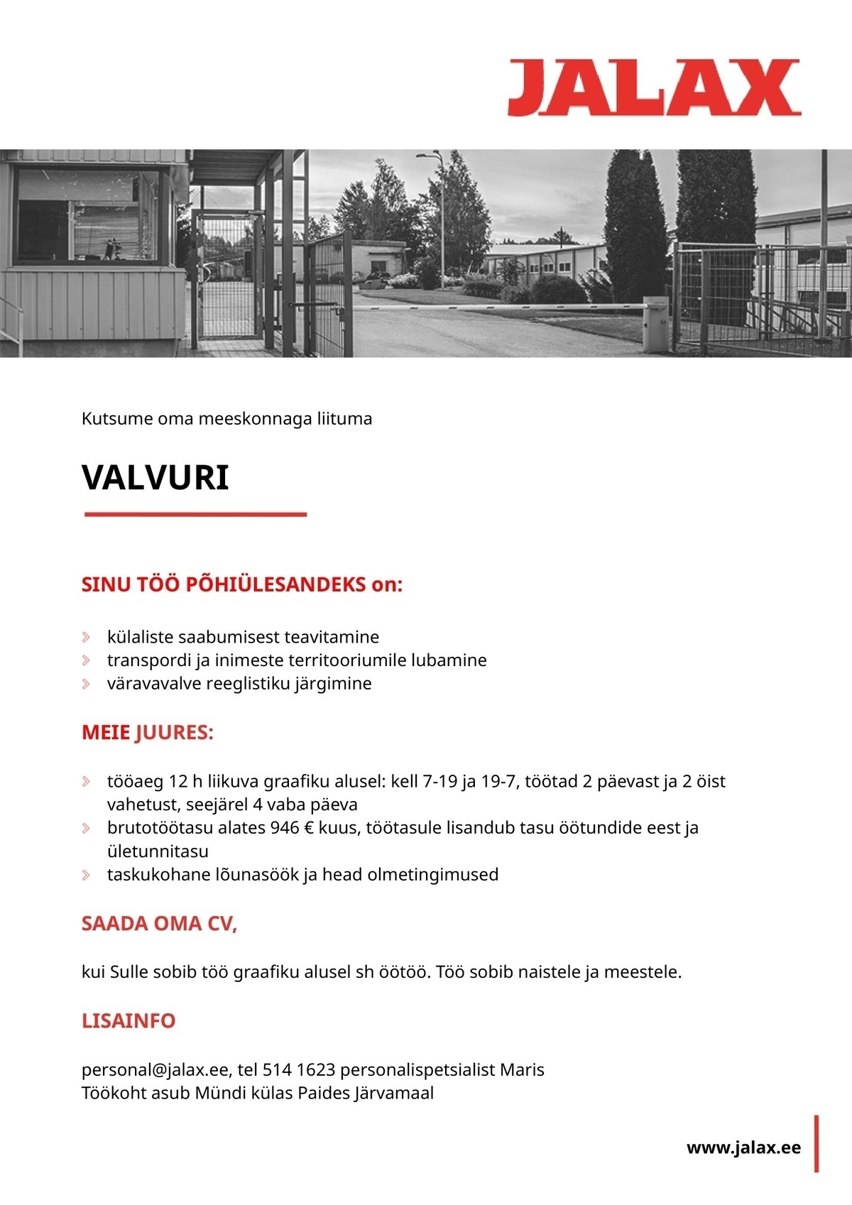 Jalax AS Valvur