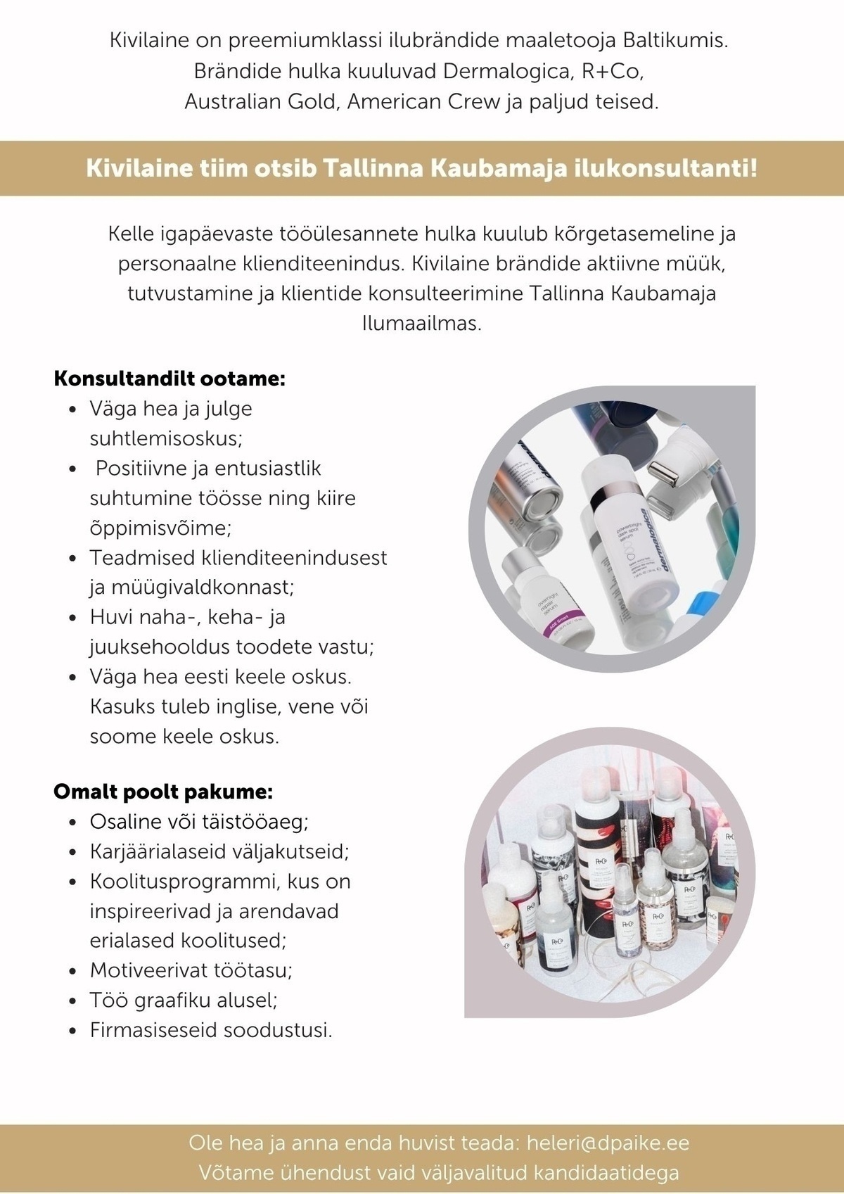 Kivilaine OÜ Ilukonsultant