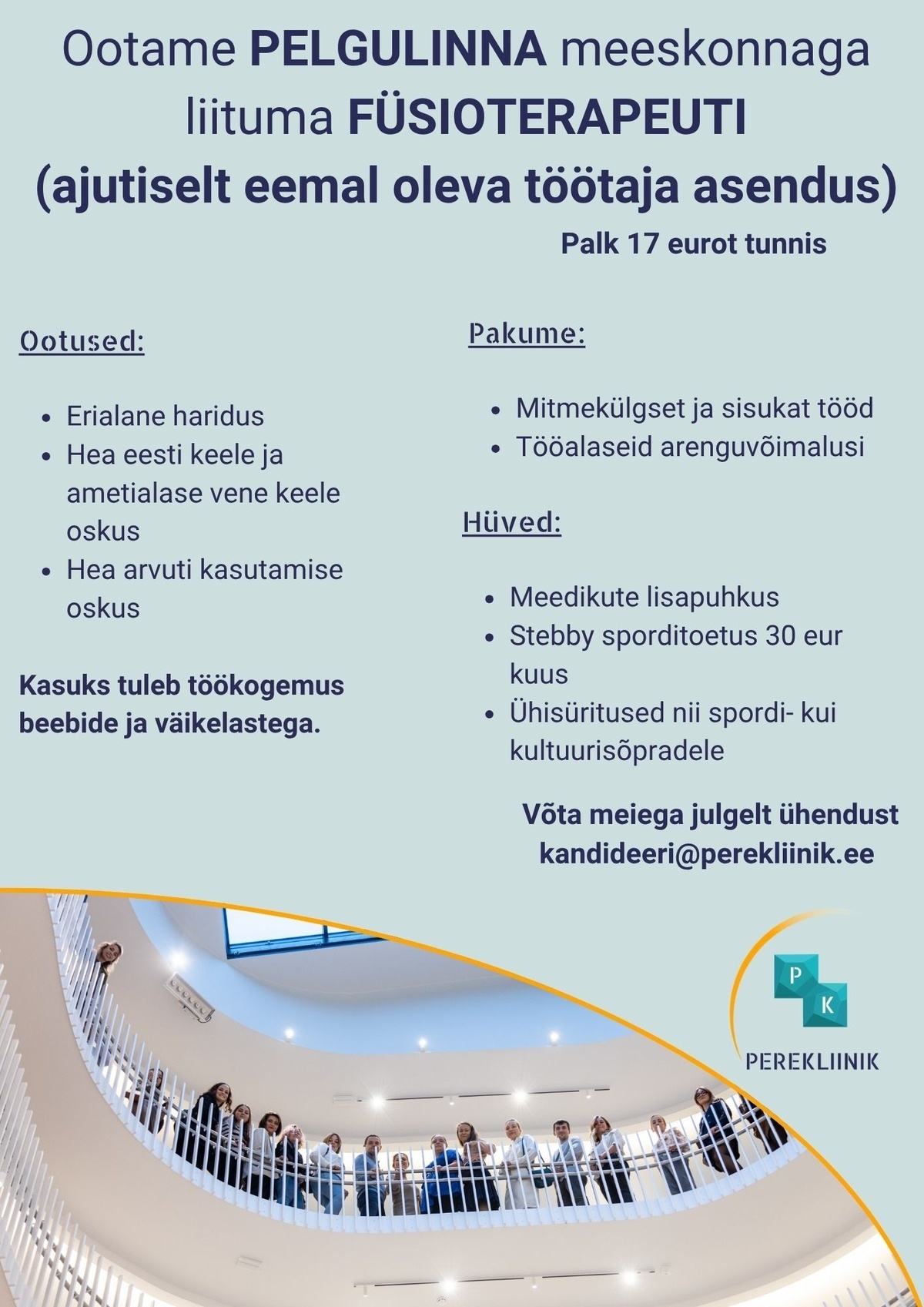 Perekliinik OÜ Füsioterapeut
