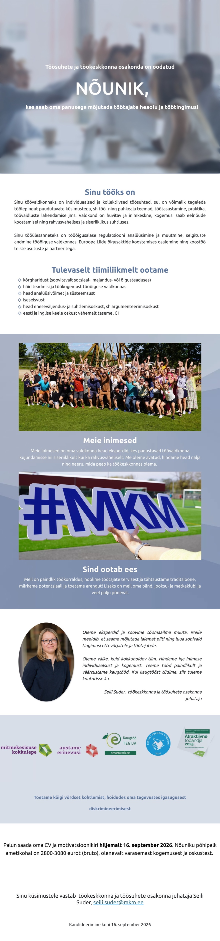 MKM Töösuhete nõunik