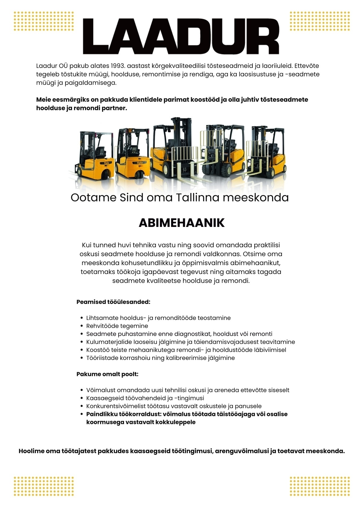 Laadur OÜ Abimehaanik