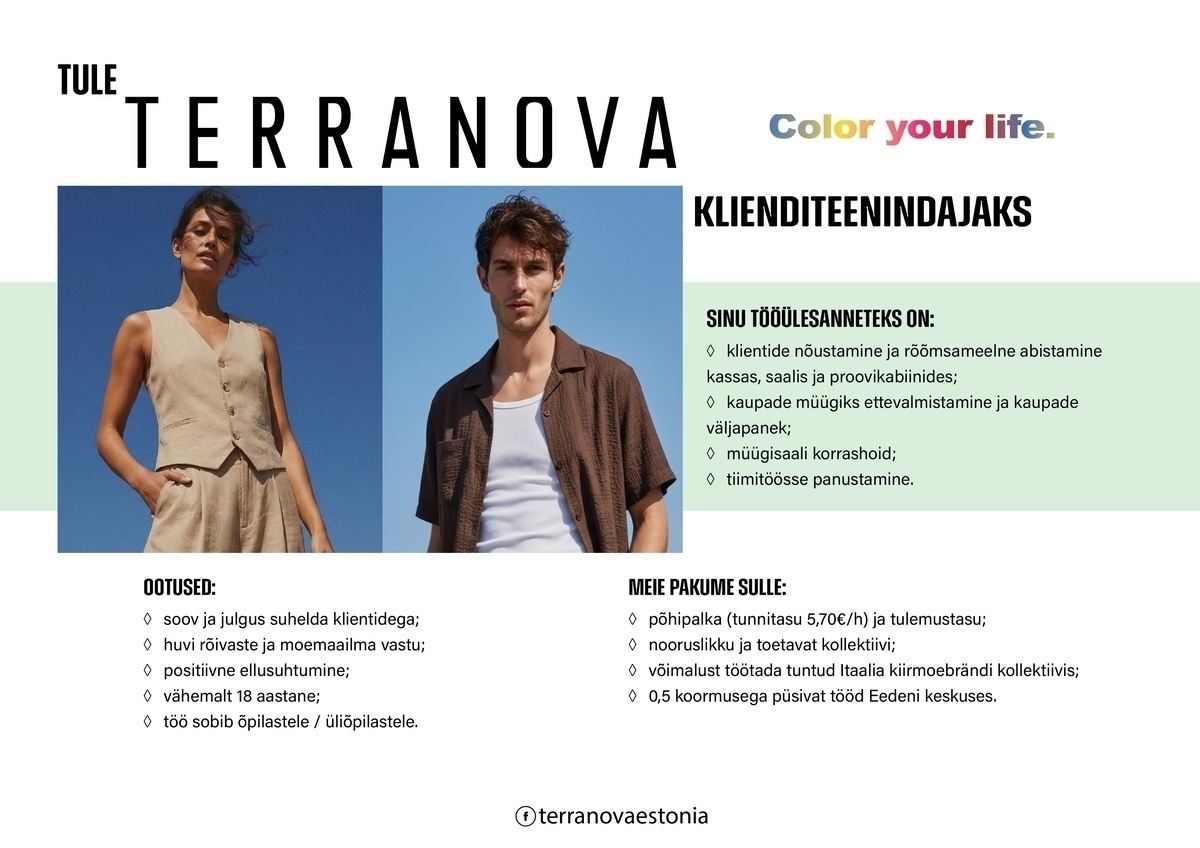 E.N.Co Retail OÜ Klienditeenindaja