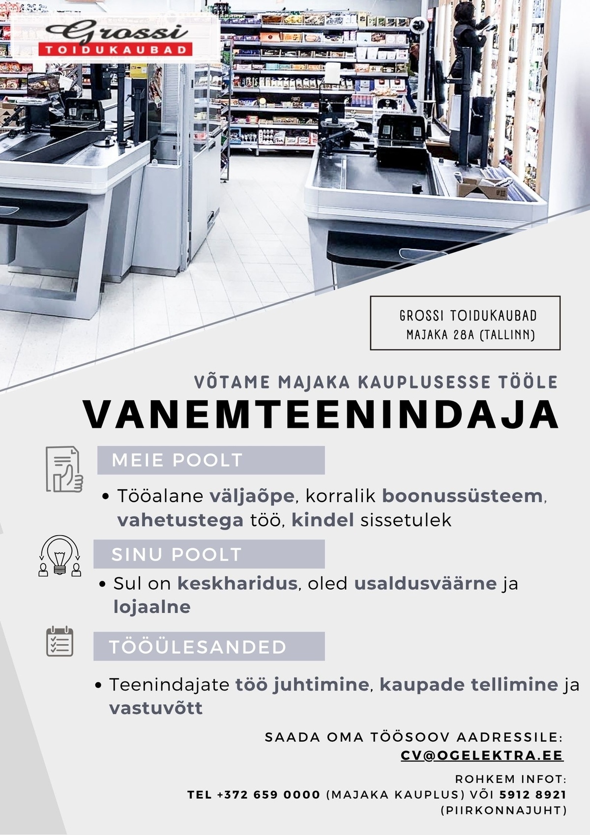 OG Elektra AS Vanemteenindaja (Majaka)