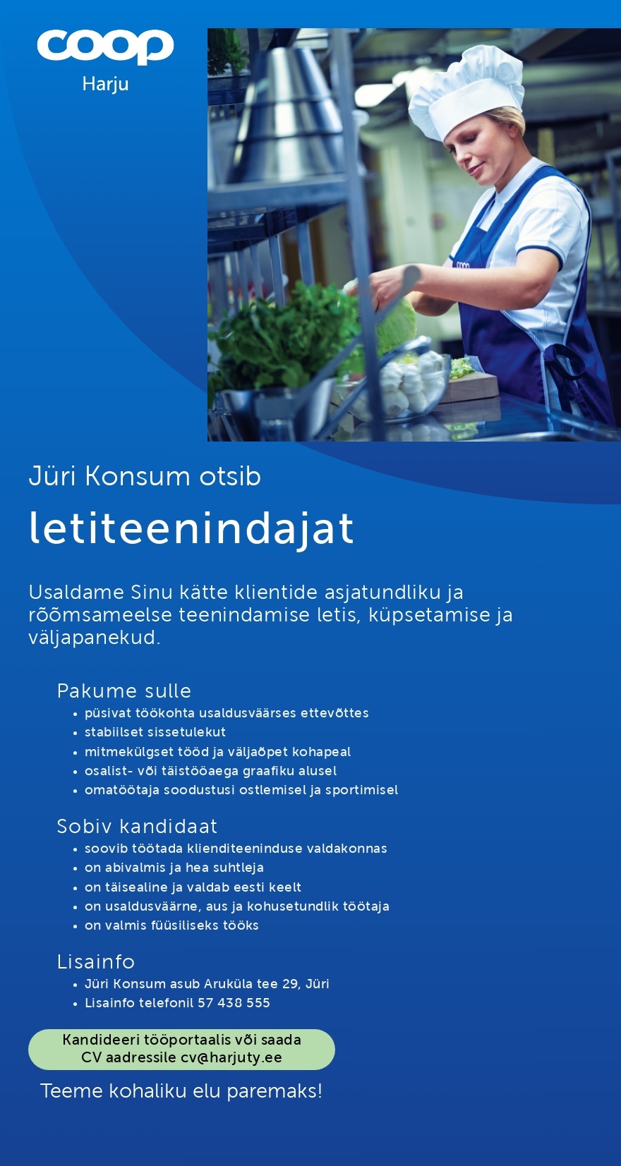 Harju Tarbijate Ühistu Letiteenindaja Jüri Konsumisse (Coop Harju)