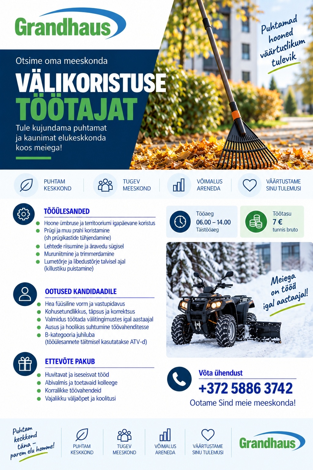 Grandhaus OÜ KOJAMEES / VÄLIKORISTAJA