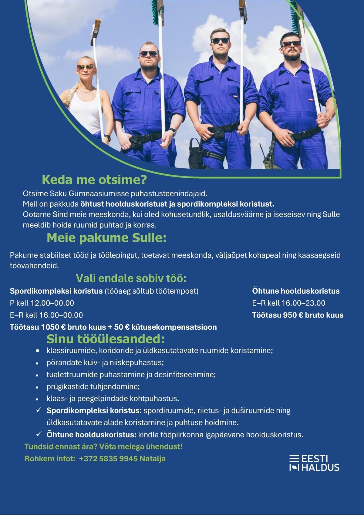 OÜ Eesti Haldus Puhastusteenindaja