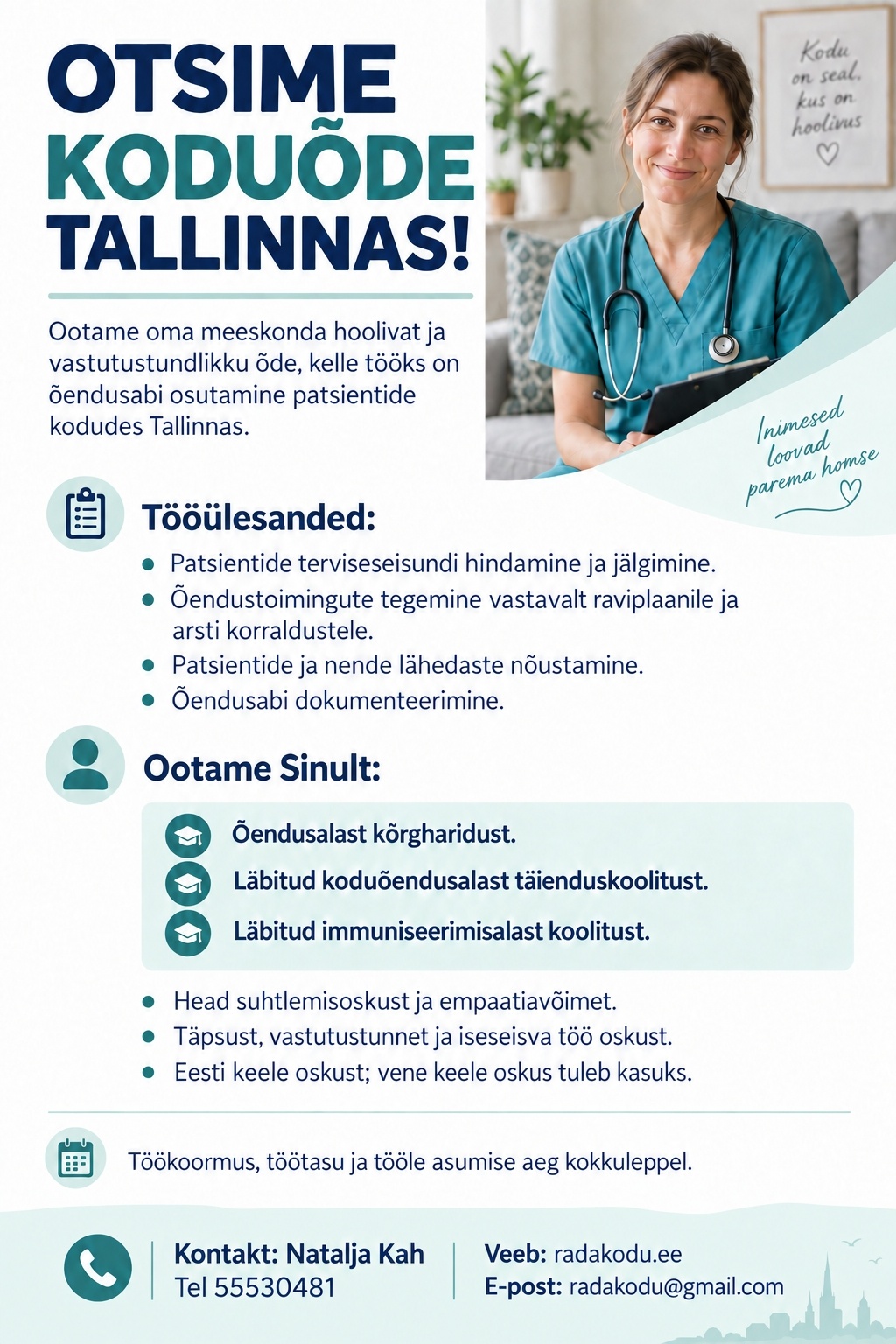 OÜ RADA Koduõendus Koduõde