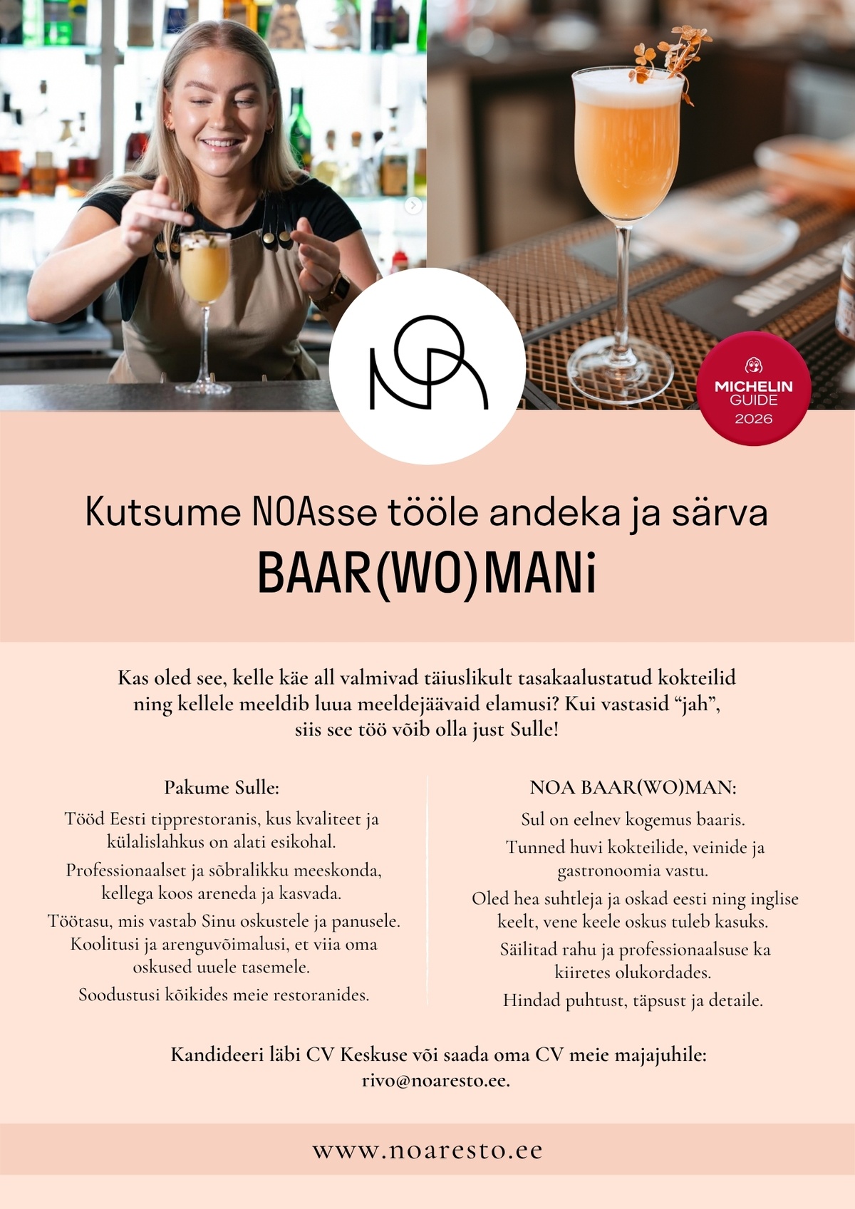 NOA restoran BAAR(WO)MAN NOA restorani