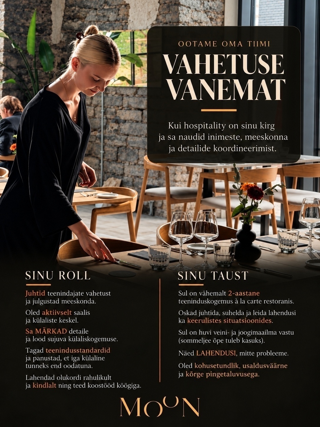 Restoran Tri OÜ Vahetusevanem