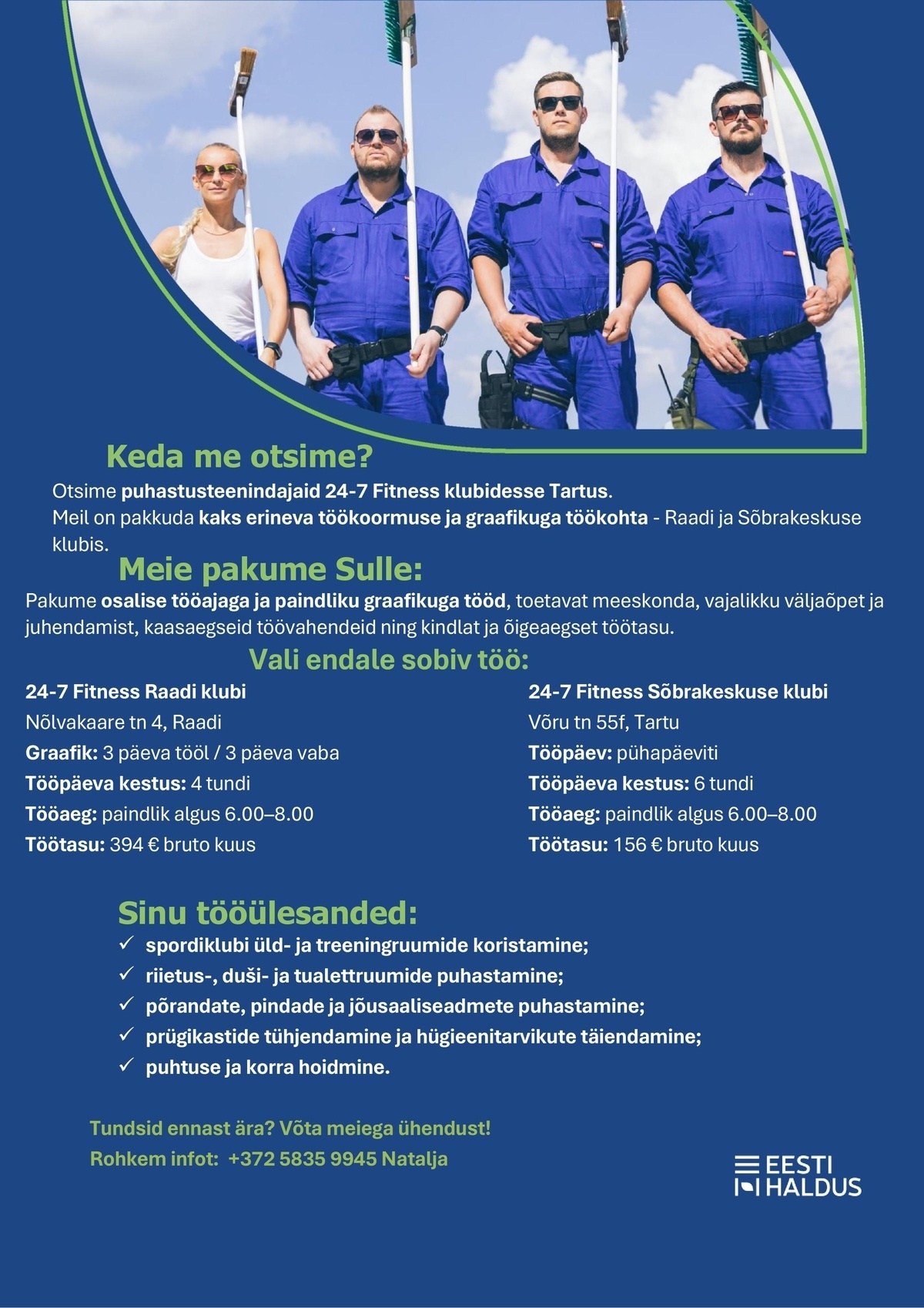 OÜ Eesti Haldus Puhastusteenindaja