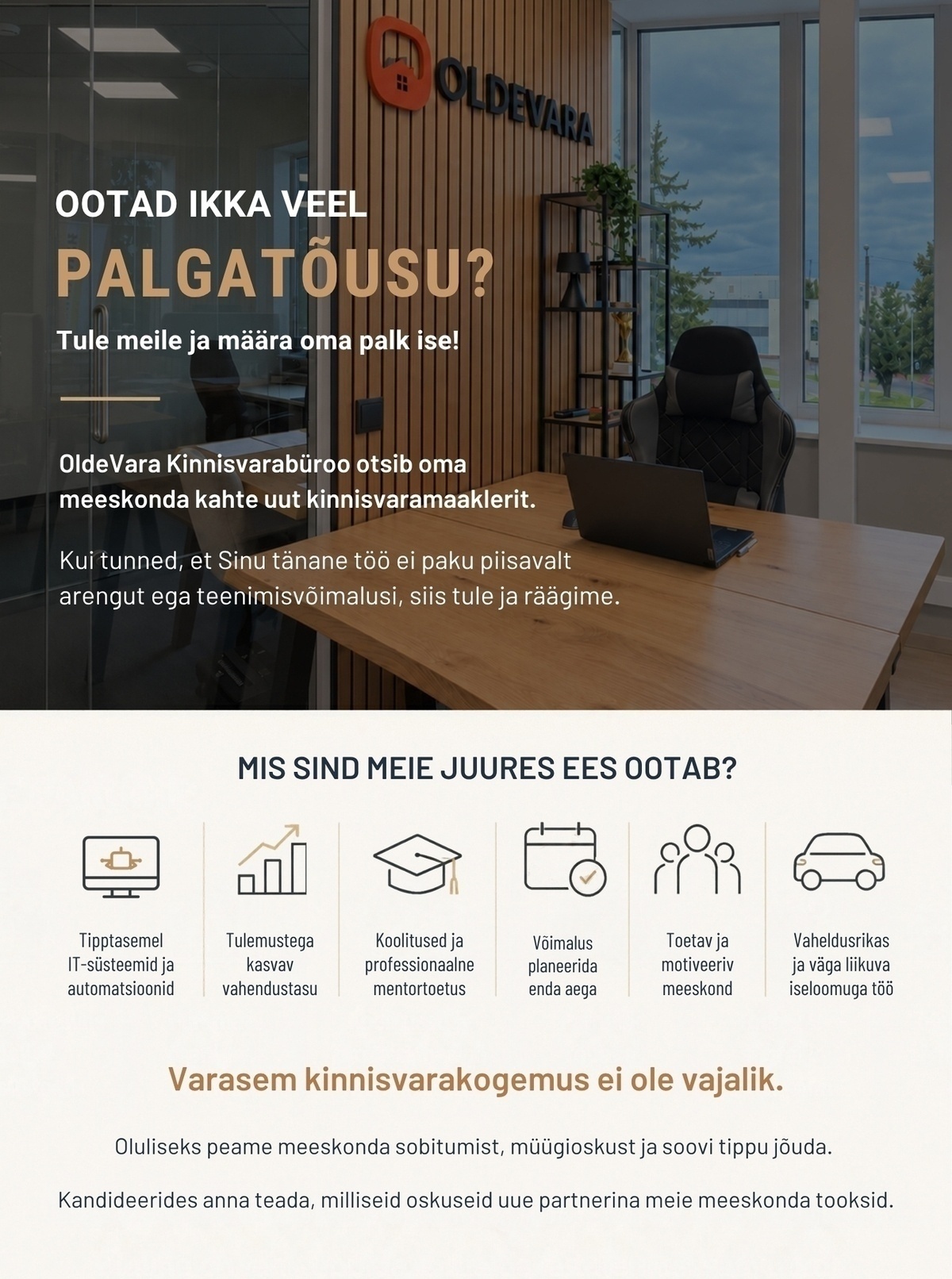 OLDEVARA KINNISVARABÜROO OÜ Kinnisvaramaakler