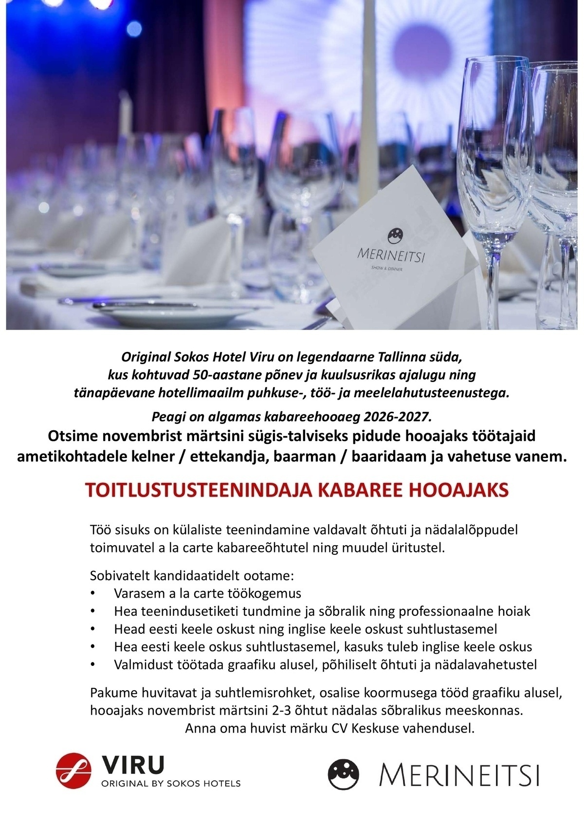 Sokotel AS Toitlustusteenindaja